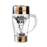 Self-Stirring Transparent Mug – 350ml