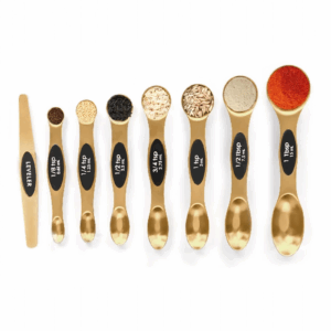 Magnetic Measuring Spoons Set Stainless Steel with Leveler